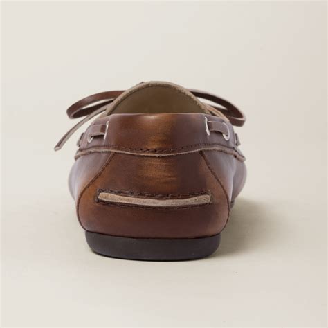 Sienna Unlined Bleached Leather Loafers 